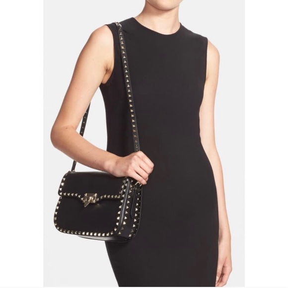 Black Valentino Rockstud Bag - Picture 10 of 10